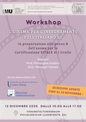 Workshop Italiano L2 Homepage Ratio